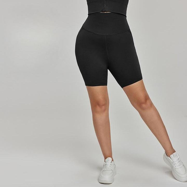 Women's Yoga Shorts High Waist tight 7A antibacterial Cycling Pants