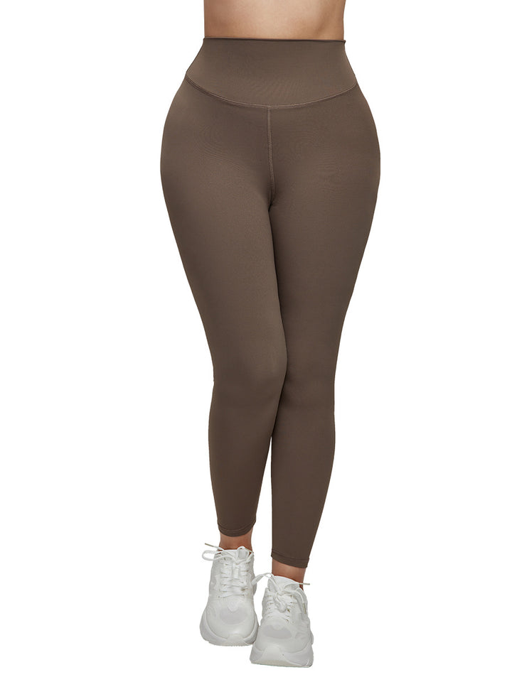 Women's Yoga Leggings High Waist Seamless Outer Side Plus Size