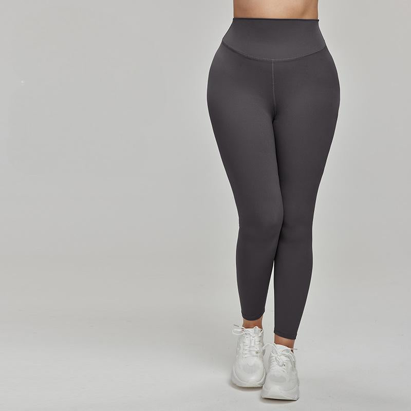 Women's Yoga Leggings High Waist Seamless Outer Side Plus Size